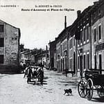 Route d'Annonay et Place de l'Eglise