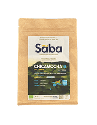 Sāba torréfaction - packaging Chicamocha - Colombie - voile