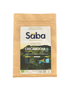 Sāba torréfaction - packaging Chicamocha - Colombie - voile