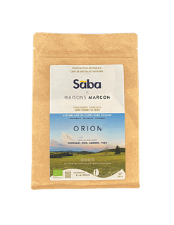 Sāba torréfaction - packaging Orion - Assemblage - voile