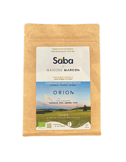 Sāba torréfaction - packaging Orion - Assemblage - voile