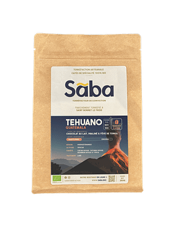 Sāba torréfaction - packaging Tehuano - Guatemala - voile