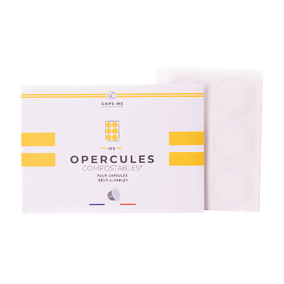 Opercules compostables