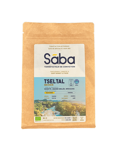 Sāba torréfaction - packaging Tseltal - Mexique