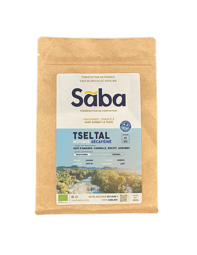 Sāba torréfaction - Packaging Mexique Tseltal 2025