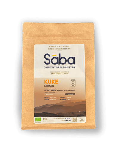 Sāba torréfaction - packaging Éthiopie Kuke