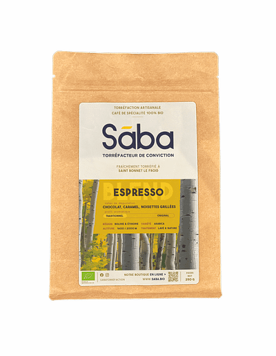 Sāba torréfaction - packaging Blend Espresso