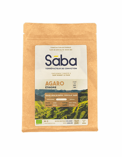 Sāba torréfaction - packaging Agaro - Ethiopie