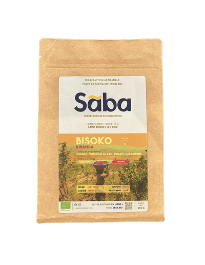 Sāba torréfaction - packaging Bisoko