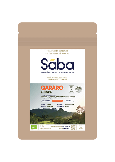 Sāba torréfaction - packaging Éthiopie Qararo