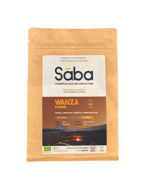 Sāba torréfaction - packaging Wanza - Éthiopie