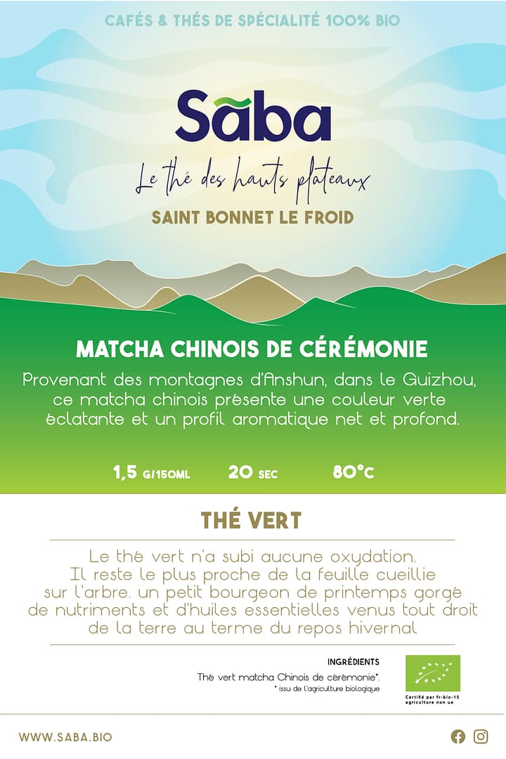 Matcha Chinois de Cérémonie – Image 3