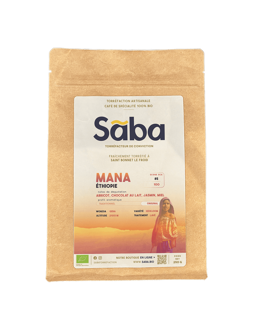 Sāba torréfaction - packaging Mana